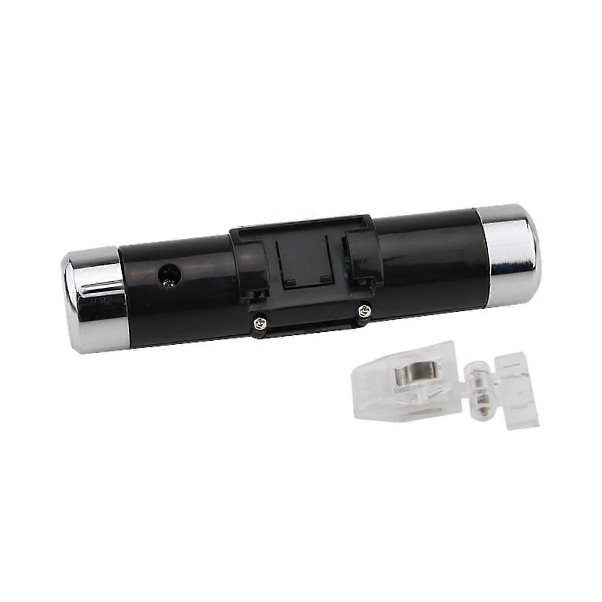 Digital Car Clock with Thermometer, 2 in 1 Display, Blue LED Backlight, RealTime Temperature