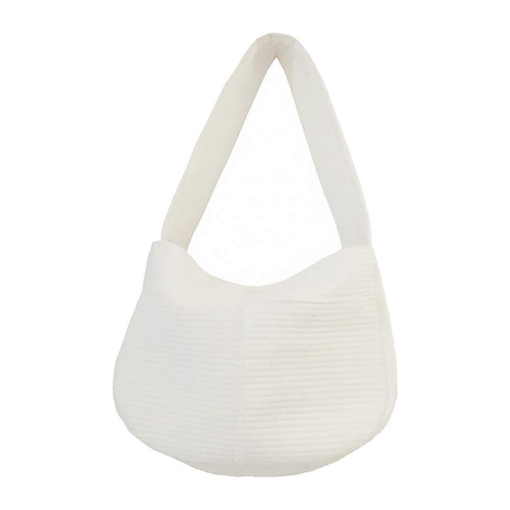 White Cat Carrier Bag for Storage Use Breathable Canvas Bag