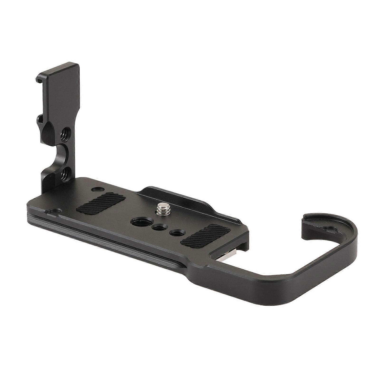 Aluminum Camera Cage Quick Release Plate for FX2 AF493 Enhances Stability Featuring Strategic Mounting Points Multicolor