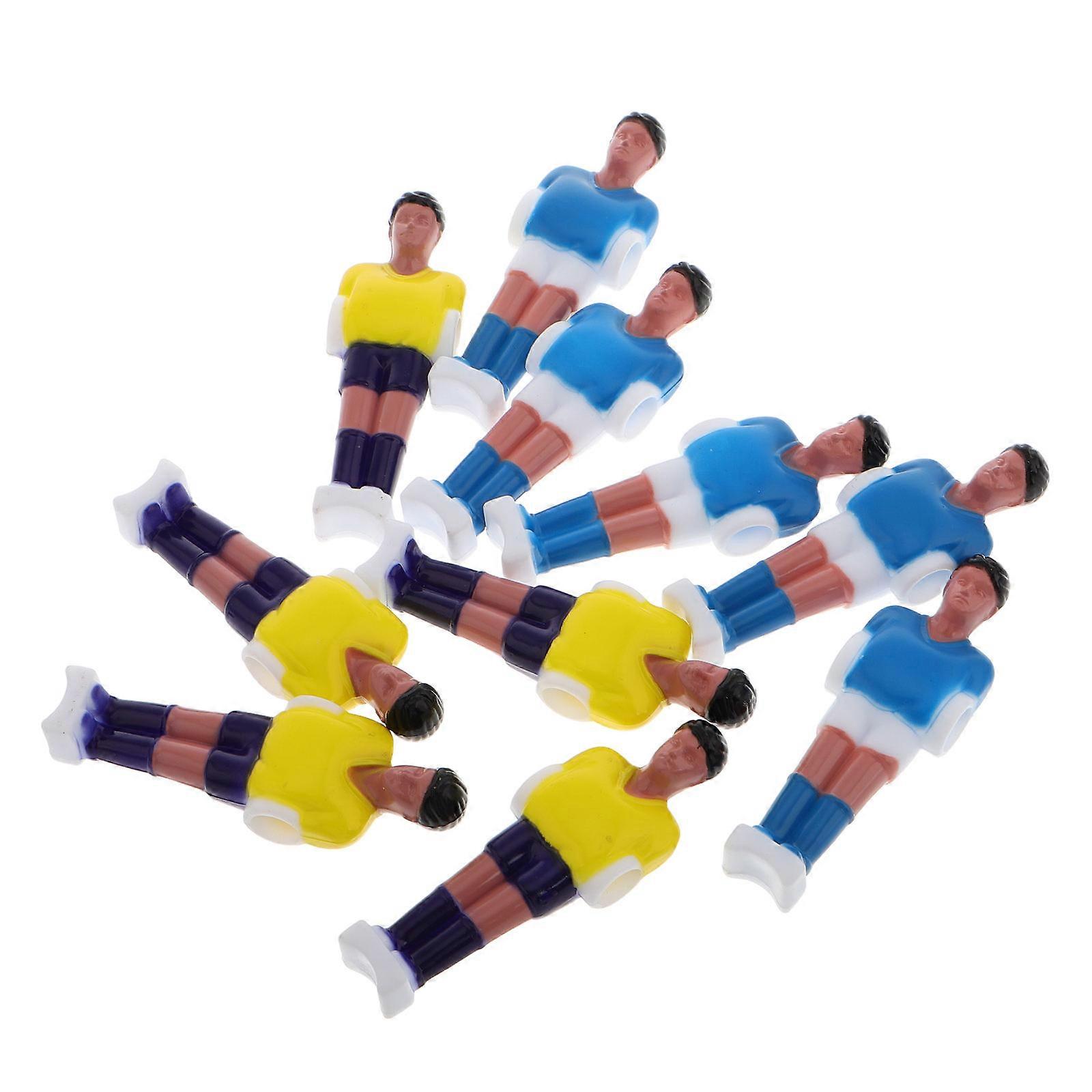 Foosball Table Soccer Player Figures for Mini Table Football 30Pcs Set