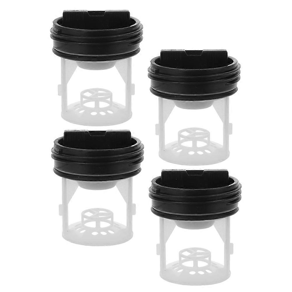 Universal Washing Machine Drain Pump Filter Plastic Plug for Maintenance 4Pcs