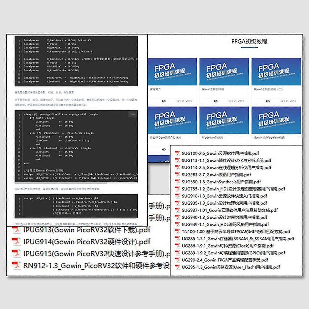 Vývojová doska Tang Nano 9K FPGA GOWIN GW1NR-9 RISC-V HDM Kit