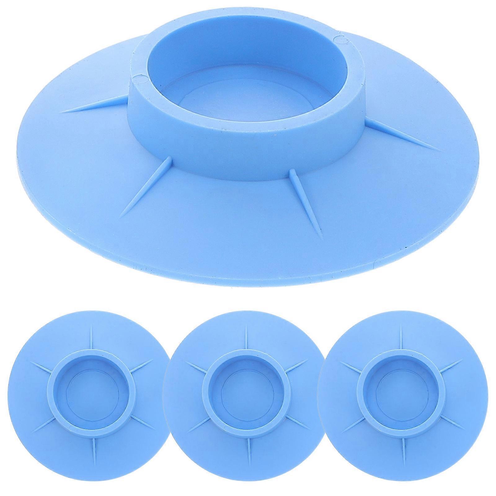 Blue Anti Vibration Pads for Washer with High Suction Base and Rubber Material for Home Use 4 Pieces
