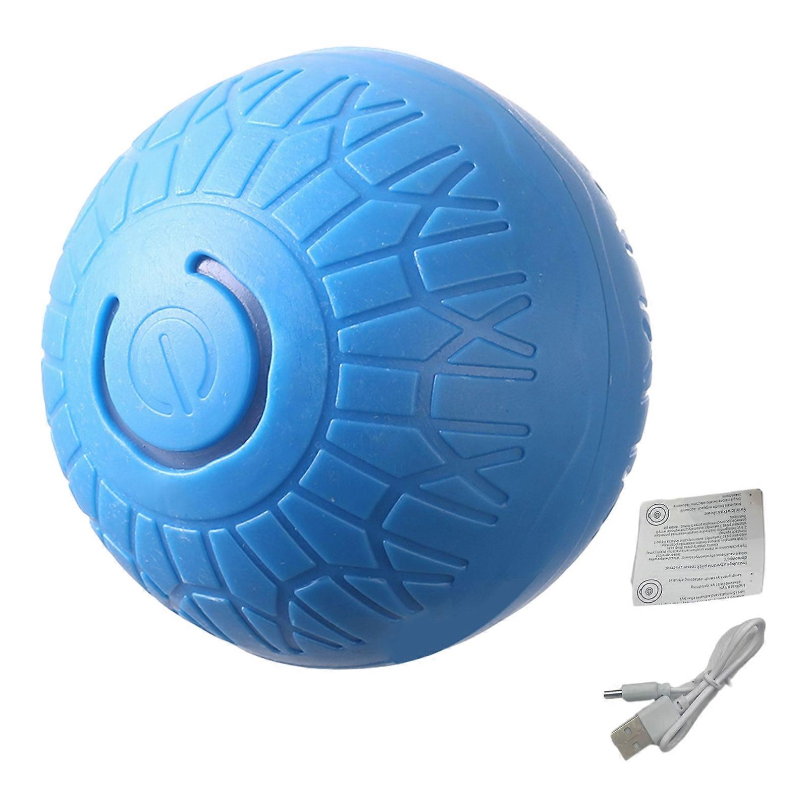 Interactive Rolling Ball Dog Toy Smart Self Moving Bouncing Ball with Automatic Motion Chew