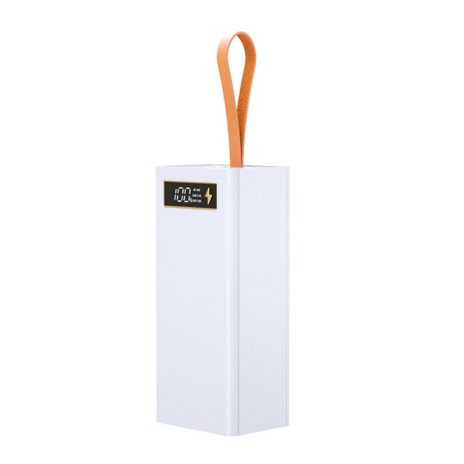 24x18650 Battery Storage Box PD Quick Charge Power Bank Case Support Wireless Charging/Quick Charging Functions