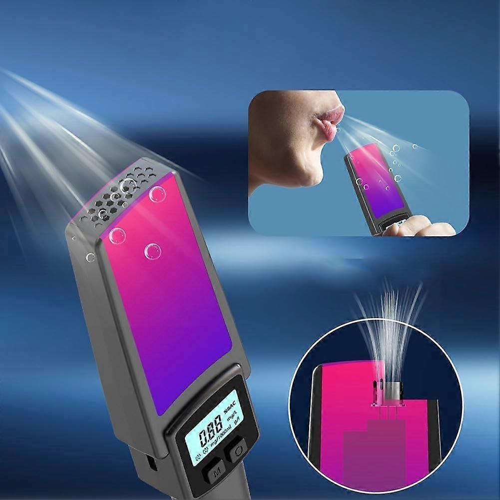 Precision Digital Breathalyzer with Dual Filter Accuracy for Quick Trace Alcohol Detection