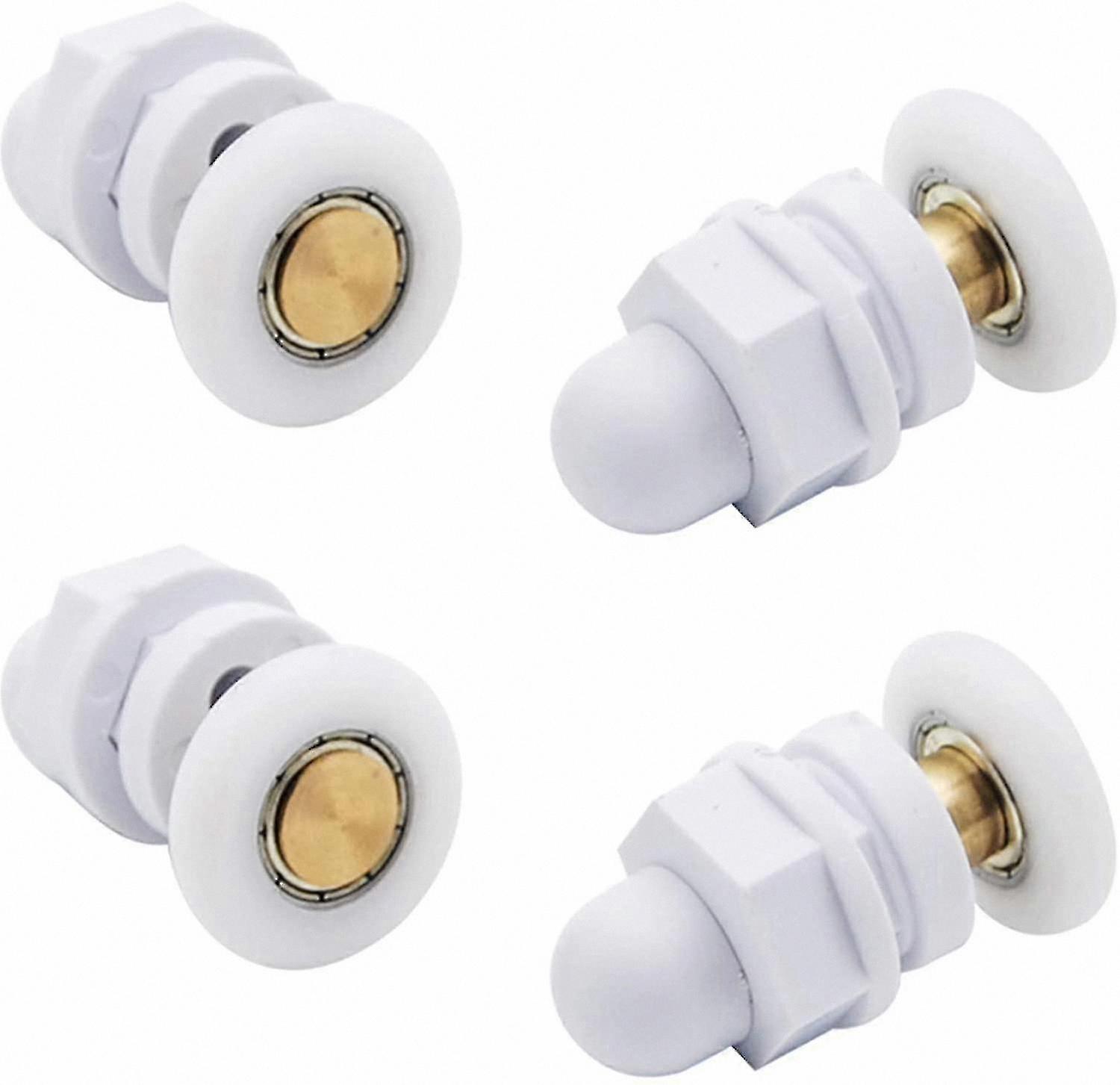 Sliding Shower Door Rollers, 4-Pack, Durable and Corrosion-Resistant