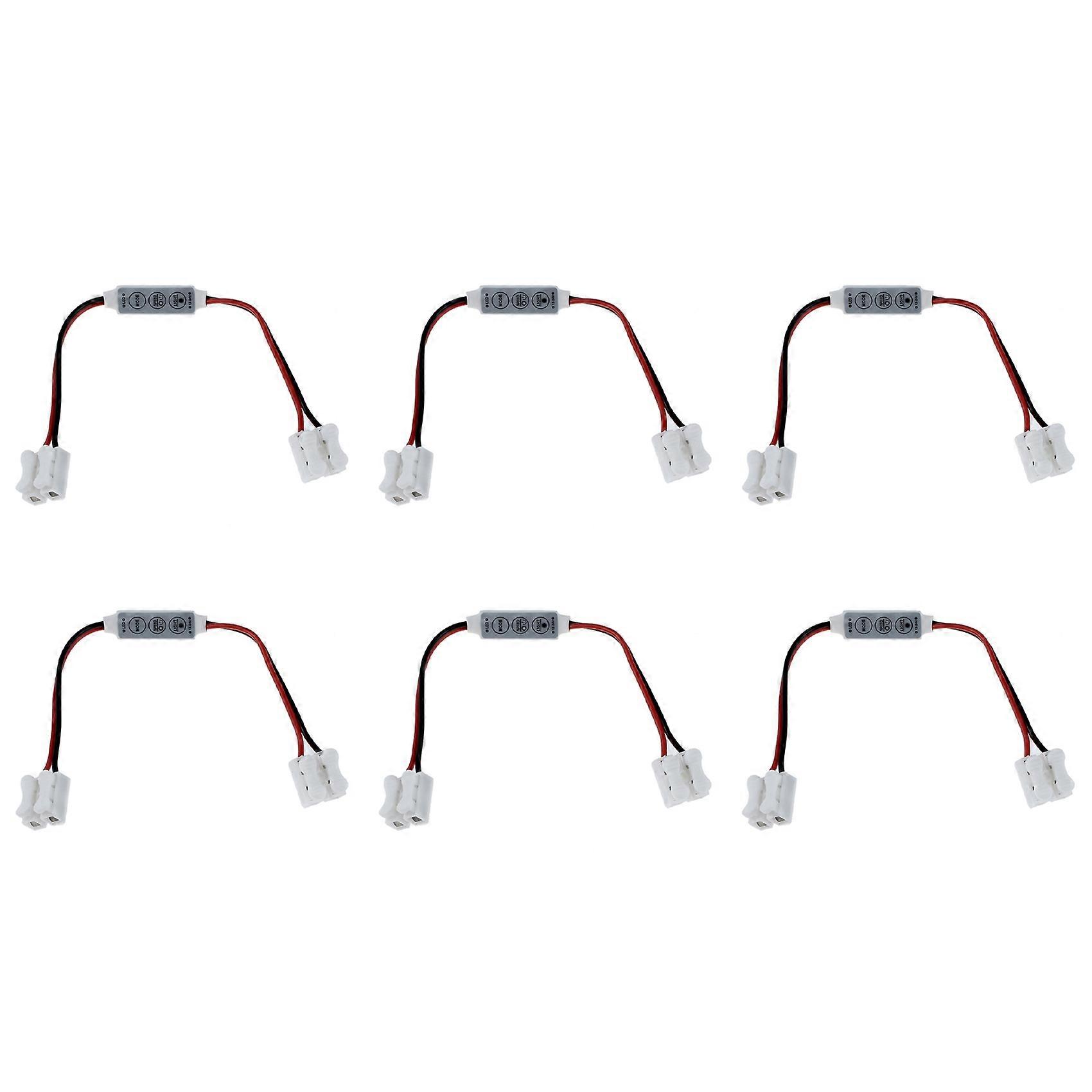 6X LED Strobe Controller Flashing Patterns and Speed Adjustment