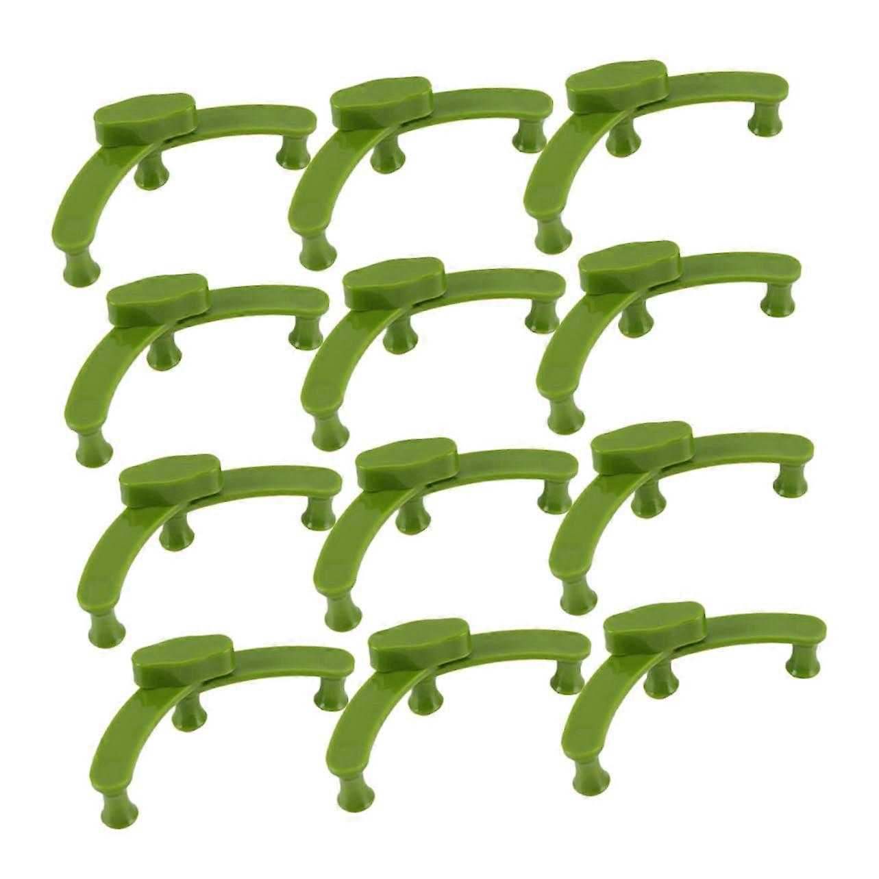 20pcs Adjustable Plant Support Clips for Fruit Trees, Reusable Garden Branch Puller for Shaping