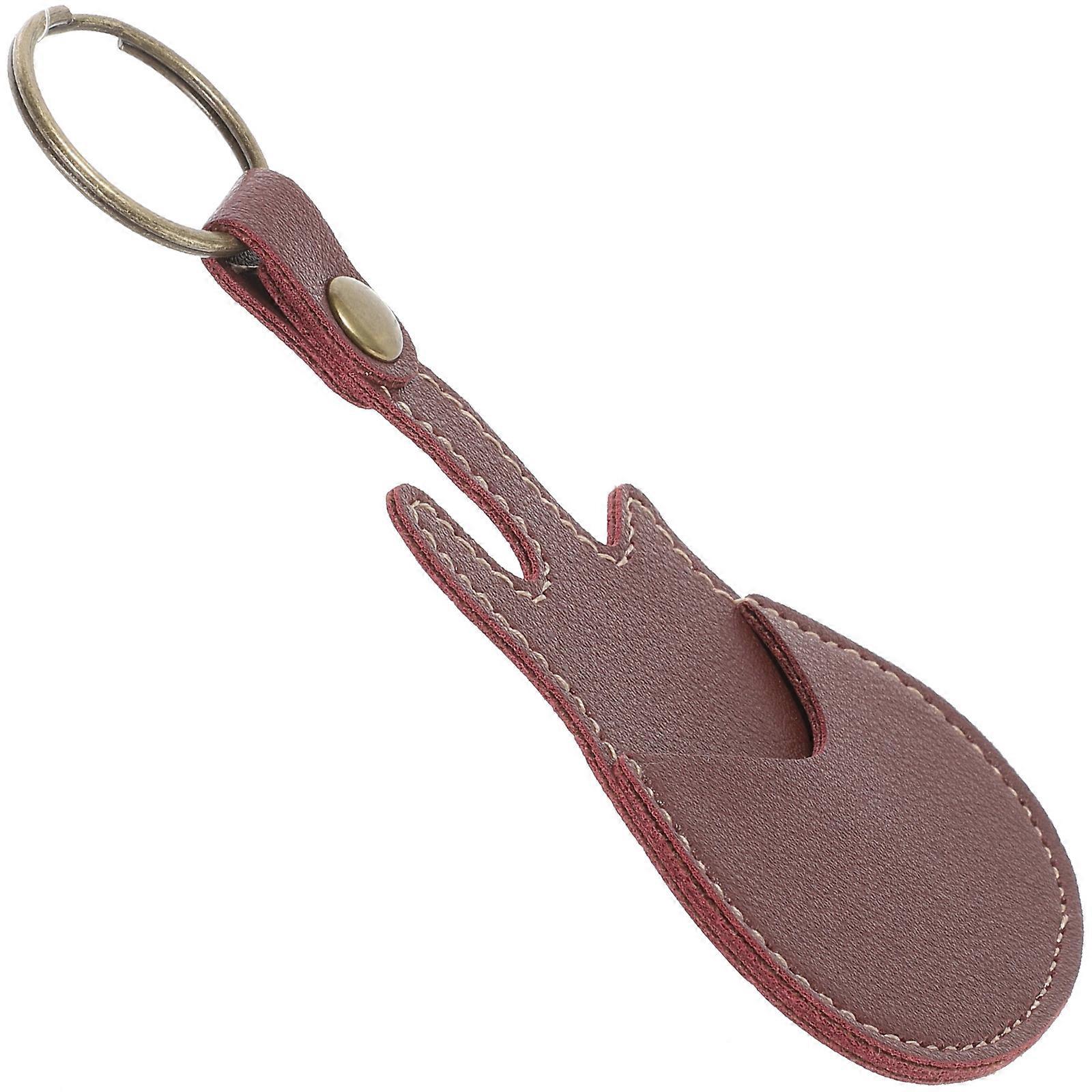 Instrument Pick Storage Container Guitar Picks Case Daily Use Durable Design Coffee 1Pack