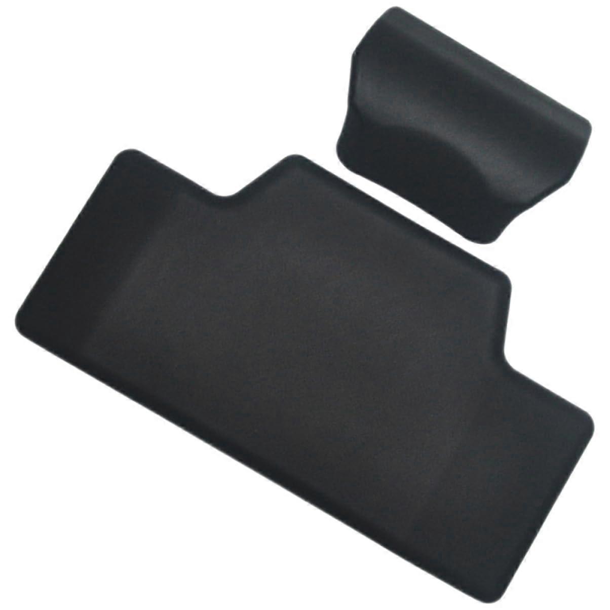 Motorcycle Backrest Cushion Pad with Ergonomic Support, WaterResistant Universal Fit for Passenger