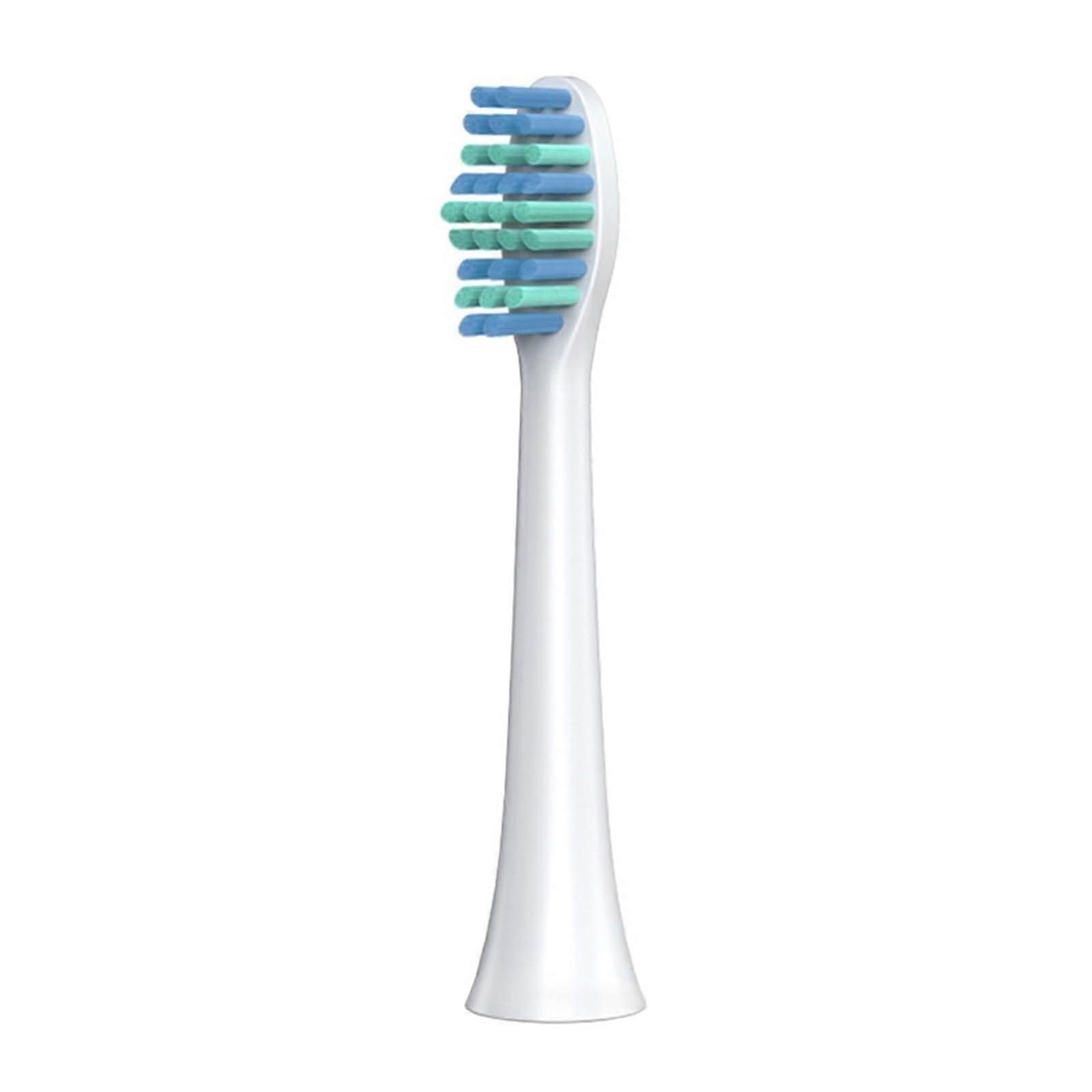 Electric Toothbrush Replacement Heads Soft Bristle Compatible with DY12 White 4 Pack