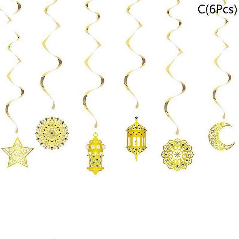 Eid Mubarak Banner appeso Ramadan Kareem Targhe appese Ramadan Mubarak Decor