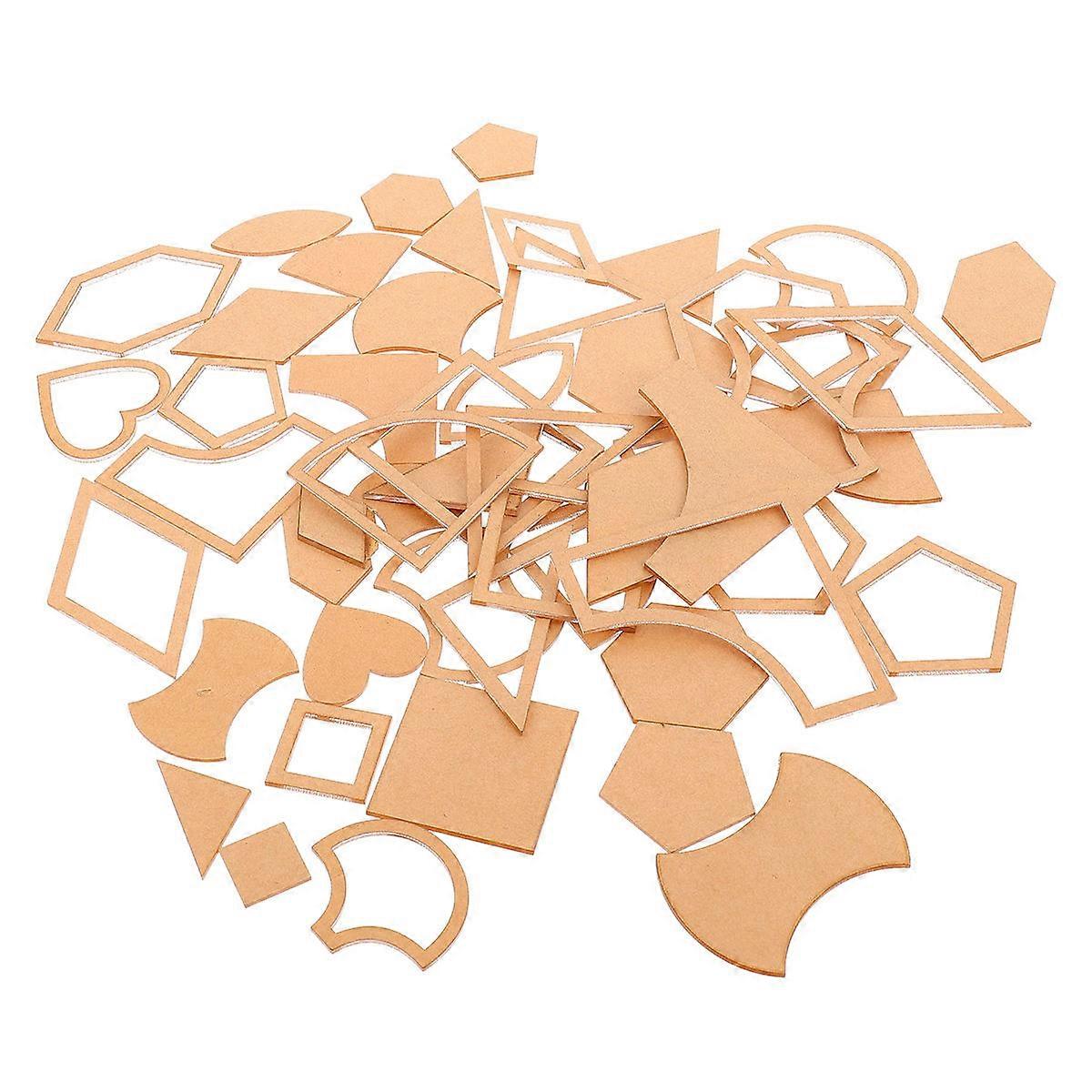 54Pcs Acrylic Sewing Supply for Quilting Multi Pattern Templates Set