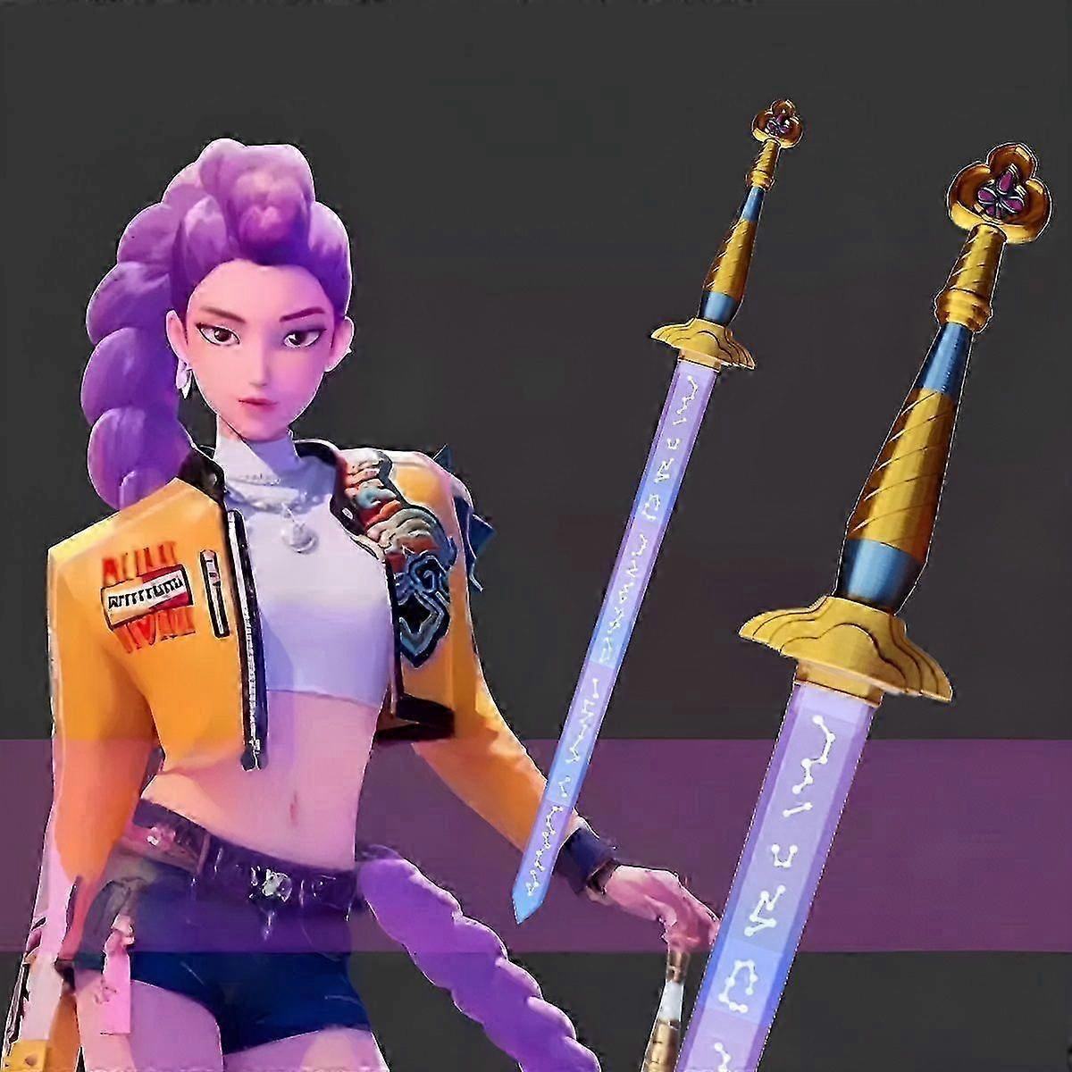 Retractable Rumi Sword for Female Group Cosplay