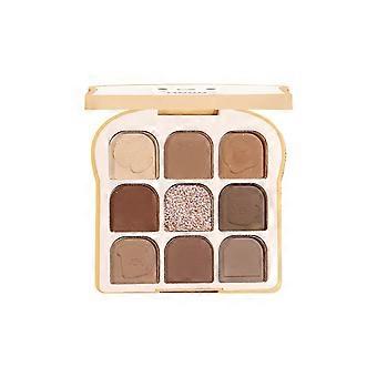 Eyeshadow Palette with 9 Color Earth Tones, Matte and Shimmer, Travel Makeup for Easy Blending