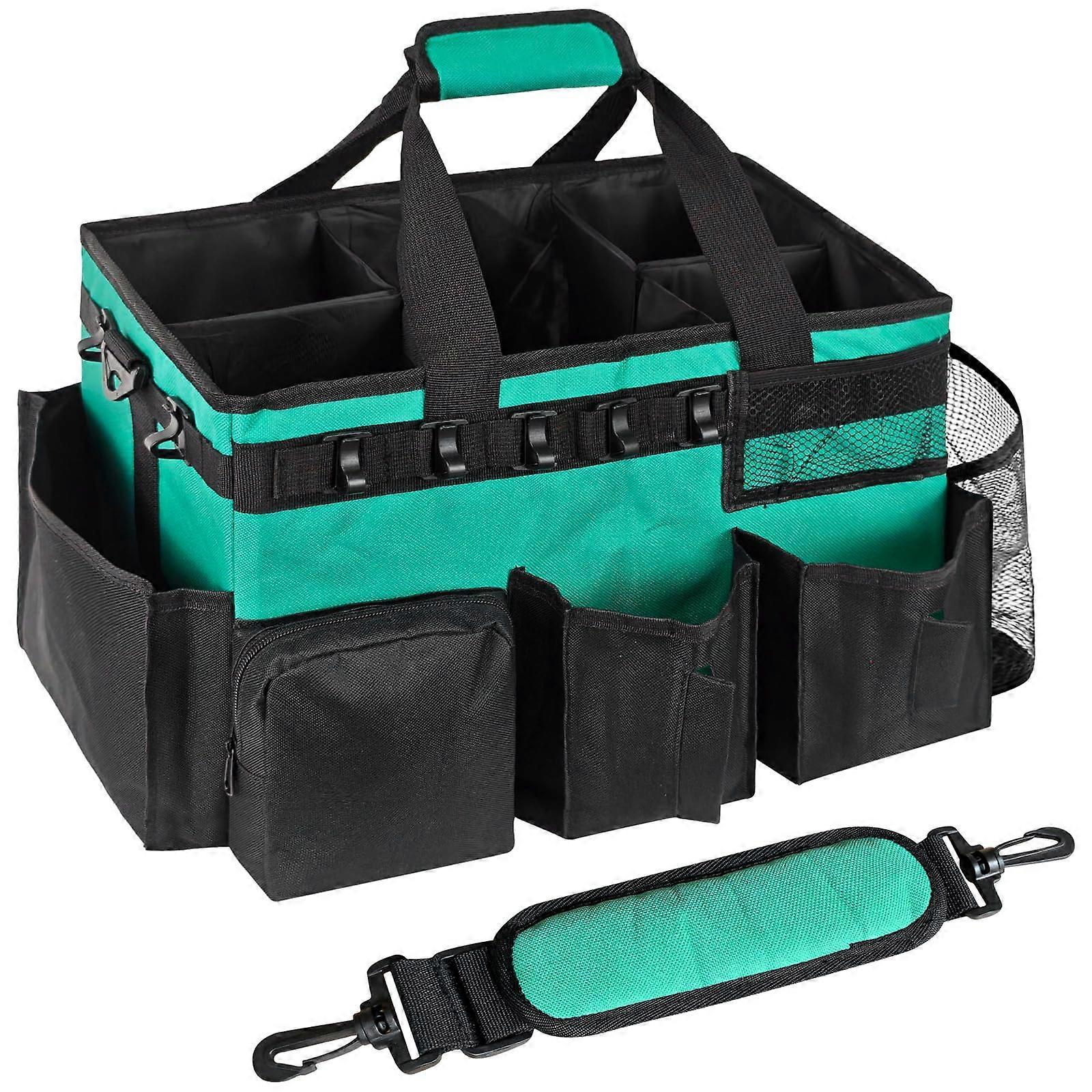 Cleaning Caddy Bag with Detachable Divider and Adjustable Shoulder Strap for Housekeepers Ref: 4261