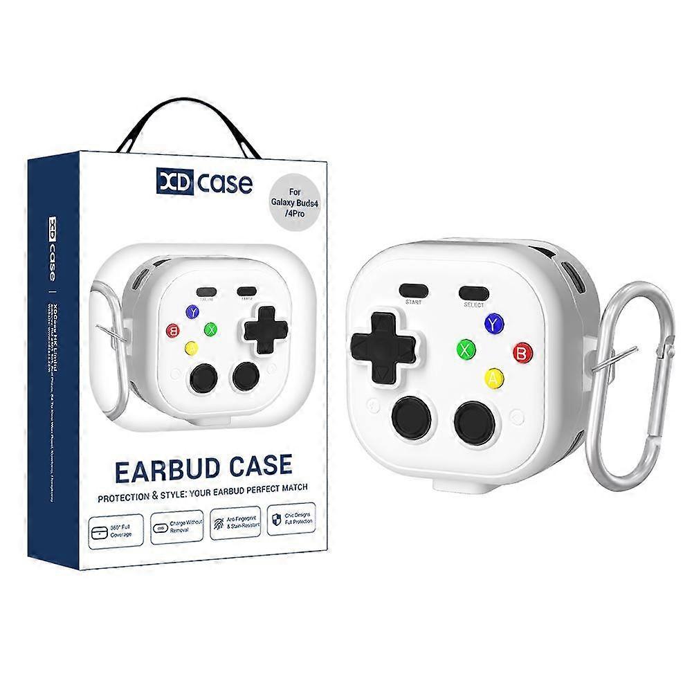 XDcase Retro Game Console Design Earbuds Protective Case For Samsung Galaxy Buds4 / 4 Pro