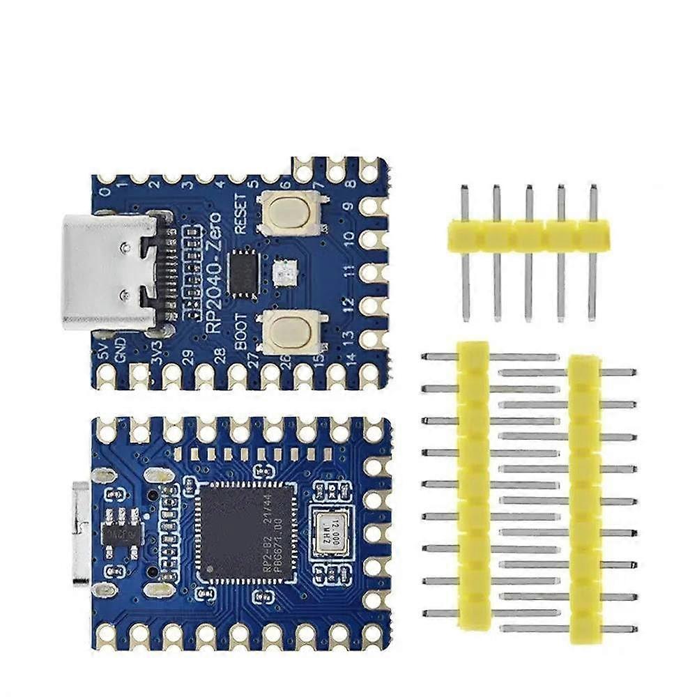 RP2040 Zero Development Board with DualCore Cortex M0+ and 2MB Flash Storage for Projects