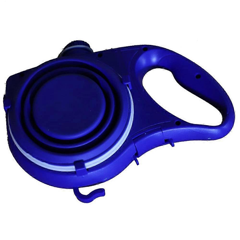 Retractable Dog Leash for Large Dogs 220lbs Pull Durable Nylon Auto Lead Blue