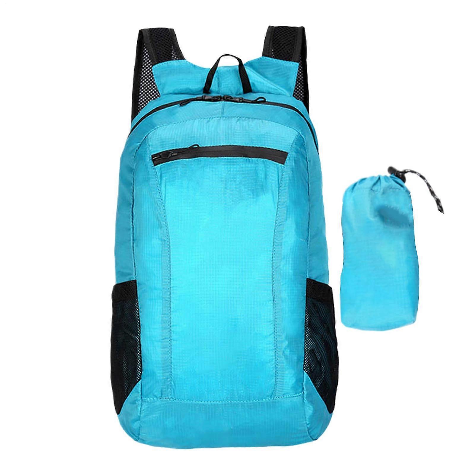 Waterproof Backpack 20L Lightweight Foldable Hiking Bag with Durable Material and Multiple Pockets