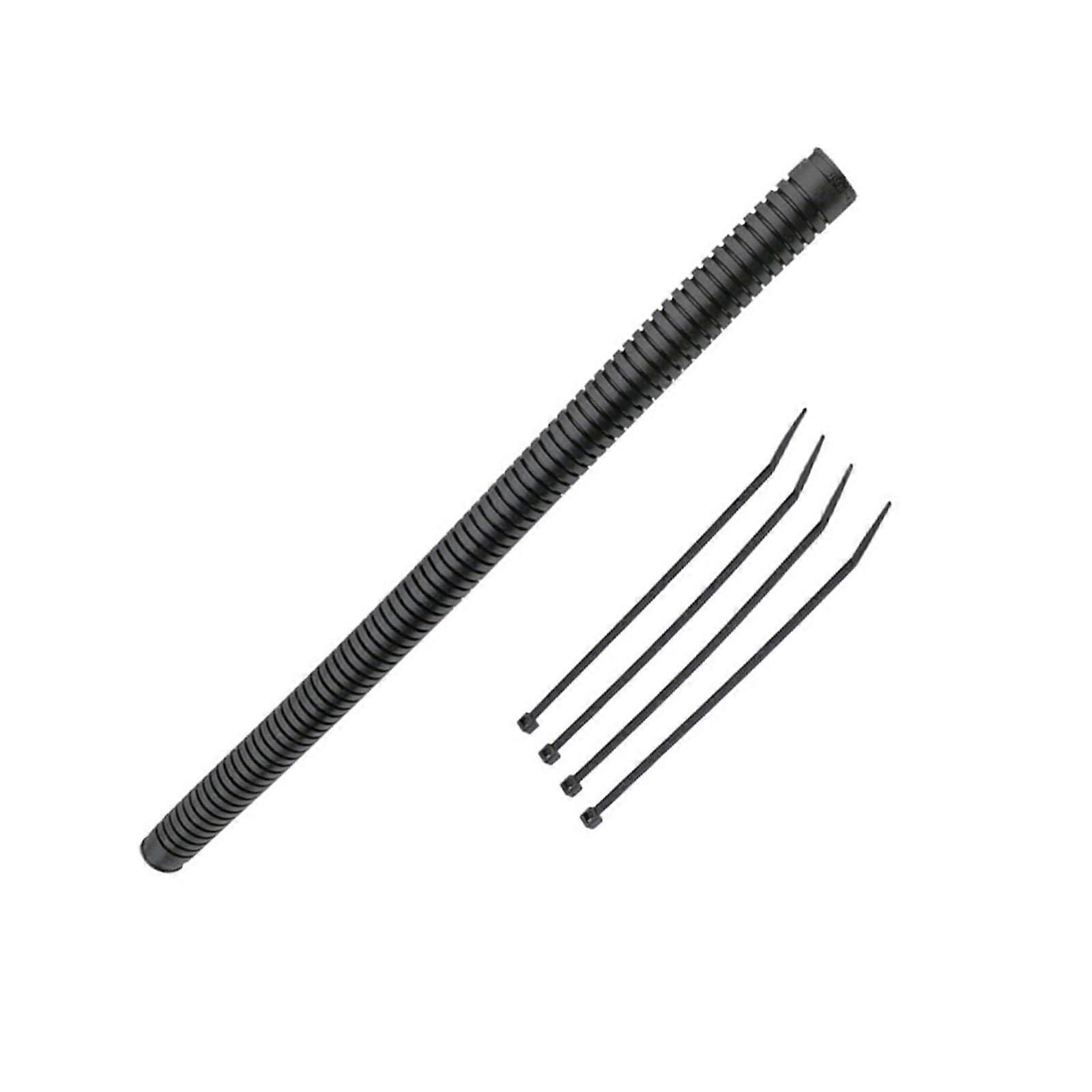 Scuba Diving Corrugated Inflator Hose Flexible Durable Rubber BCD Replacement for Rapid Inflation