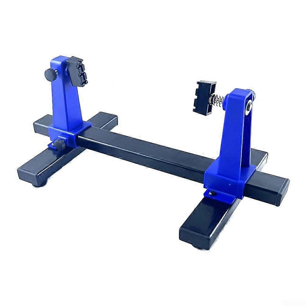 Adjustable PCB Holder for Soldering with 360 Degree Rotating Clamp and Rubberized Stable Base