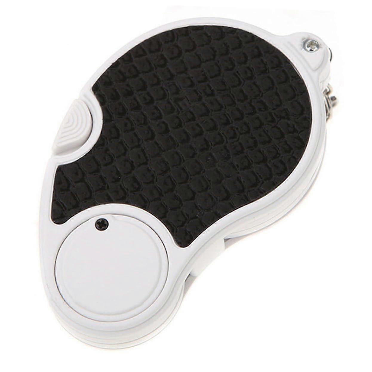 LED Magnifying Glass Keychain with LED Light, Folding Pocket Size for Reading and Craft Work