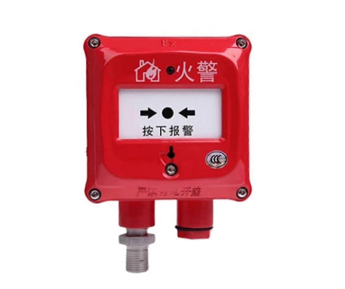 ATEX Certified Explosion Proof Manual Call Point Fire Alarm Button for Hazardous Areas