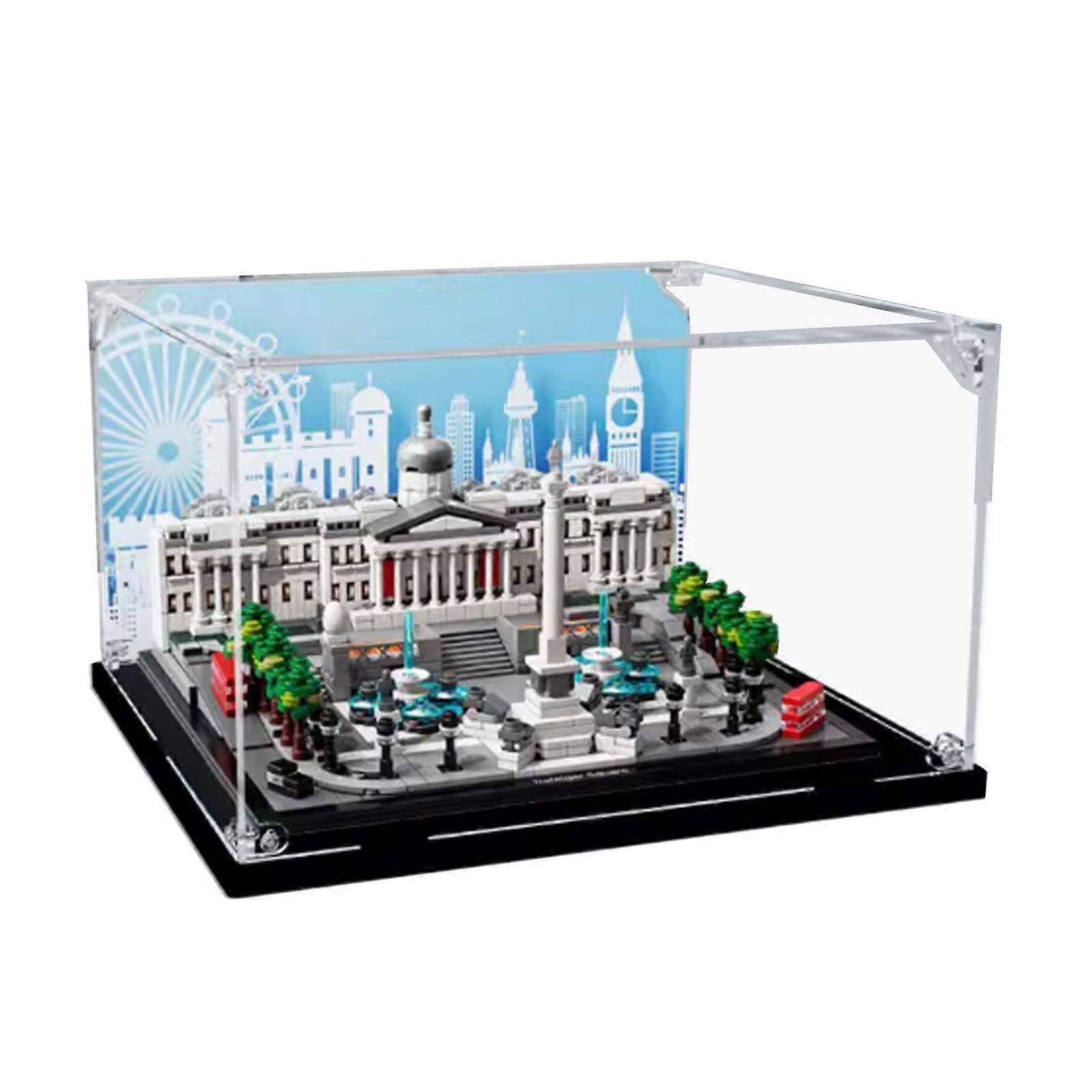 Acrylic Display Case for  21045 Trafalgar Square Dustproof Clear Protection Box