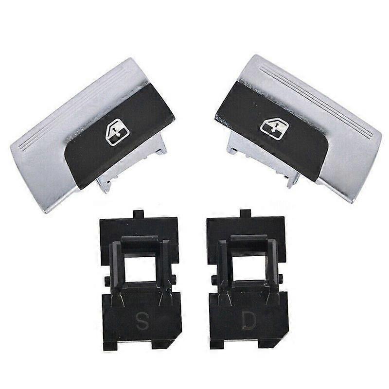 Car Right&Left Power Switch Plastic Button Glasses Switch