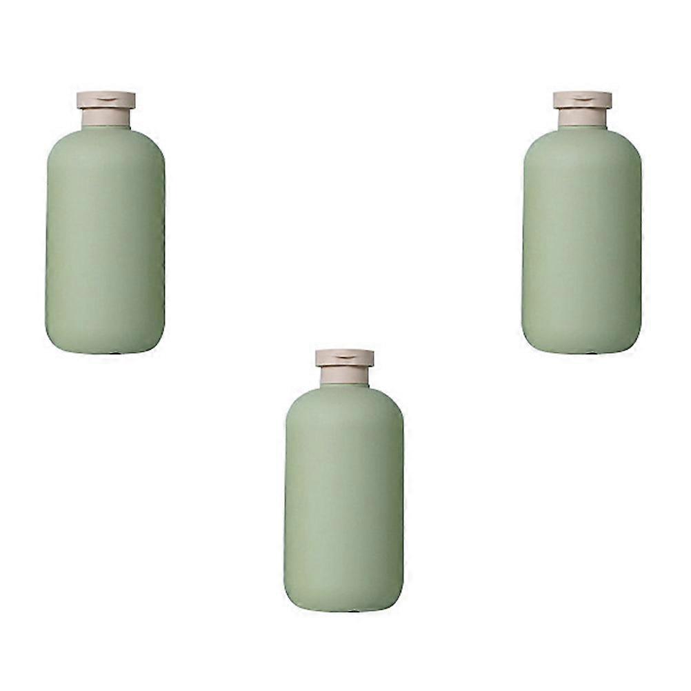 3Pcs Green Shampoo Sub Bottles for Home Use Convenient Sub Containers