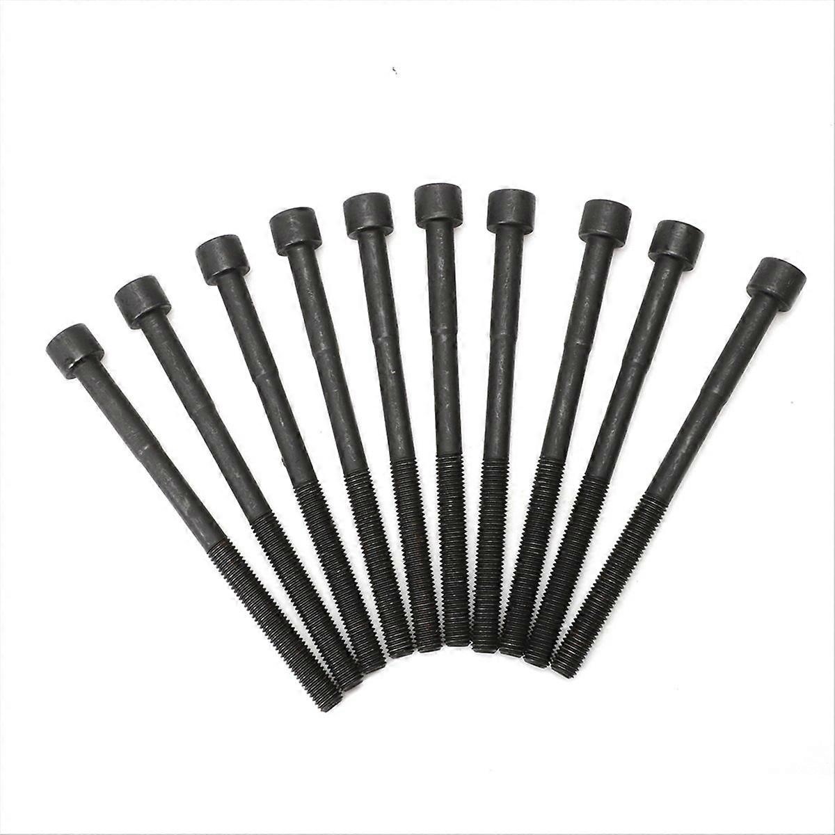 10 Pcs Engine Cylinder Head Bolt Kit for 