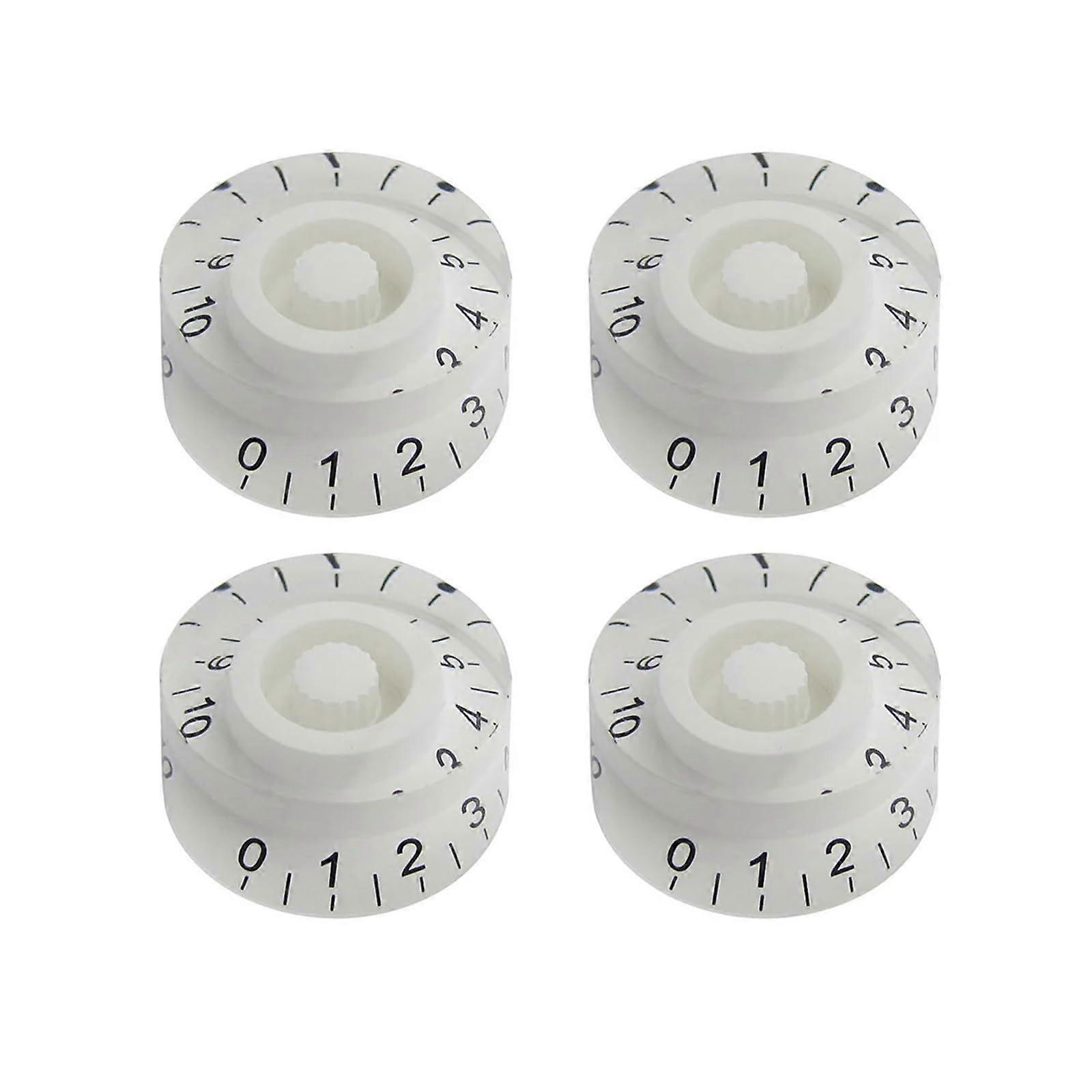 4PCS Guitar Knobs Set for LP Electric Guitars – Speed Control Knobs for Precise Volume Adjustment and Easy Replacement in 5 Colors
