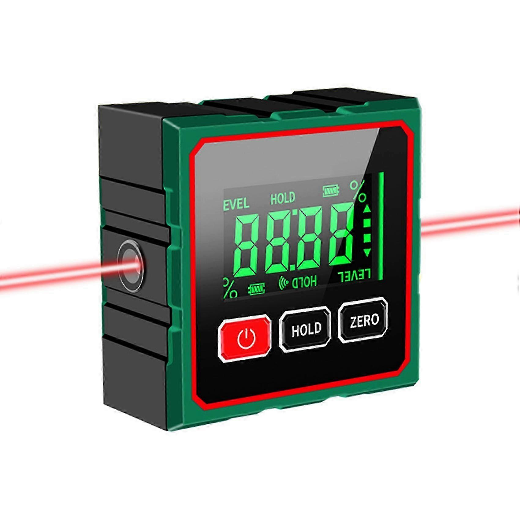 Mini Digital Protractor with LCD Screen and Magnetic Base for Accurate Leveling