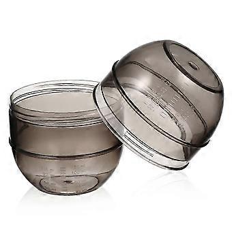 Hair Dye Mixing Bowl with Measuring Scale for Precise Tint Reusable Cup