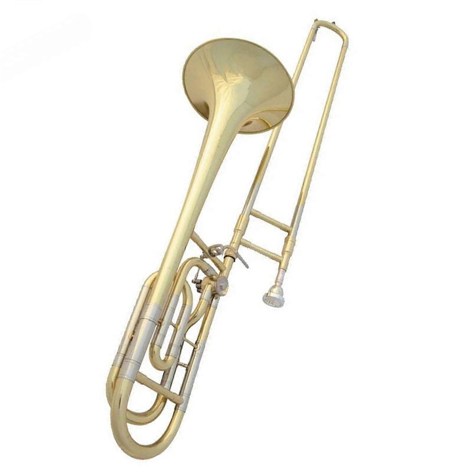 Alto Trombone in E Flat for Beginners, Durable Brass, Clear Tone, Beginner Friendly Design