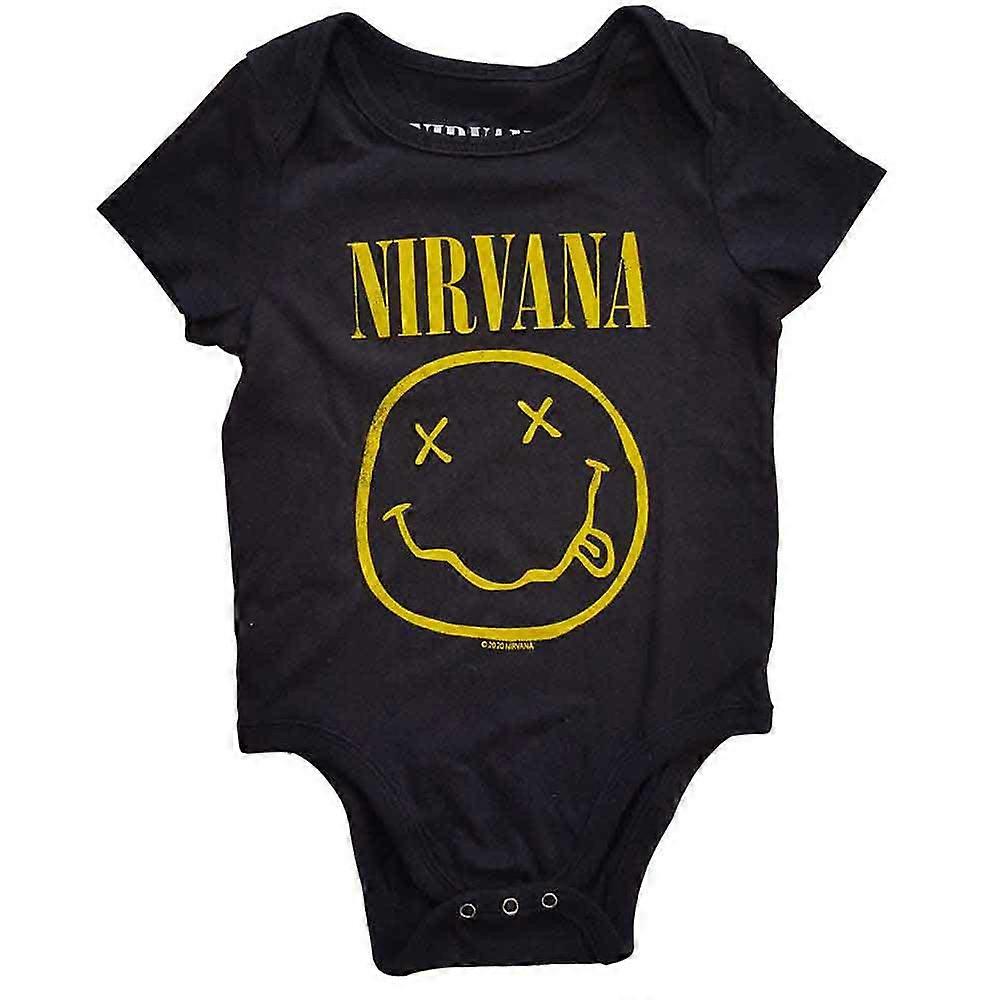 Nirvana Amarillo Grunge Sonrisa Bebé Crecer
