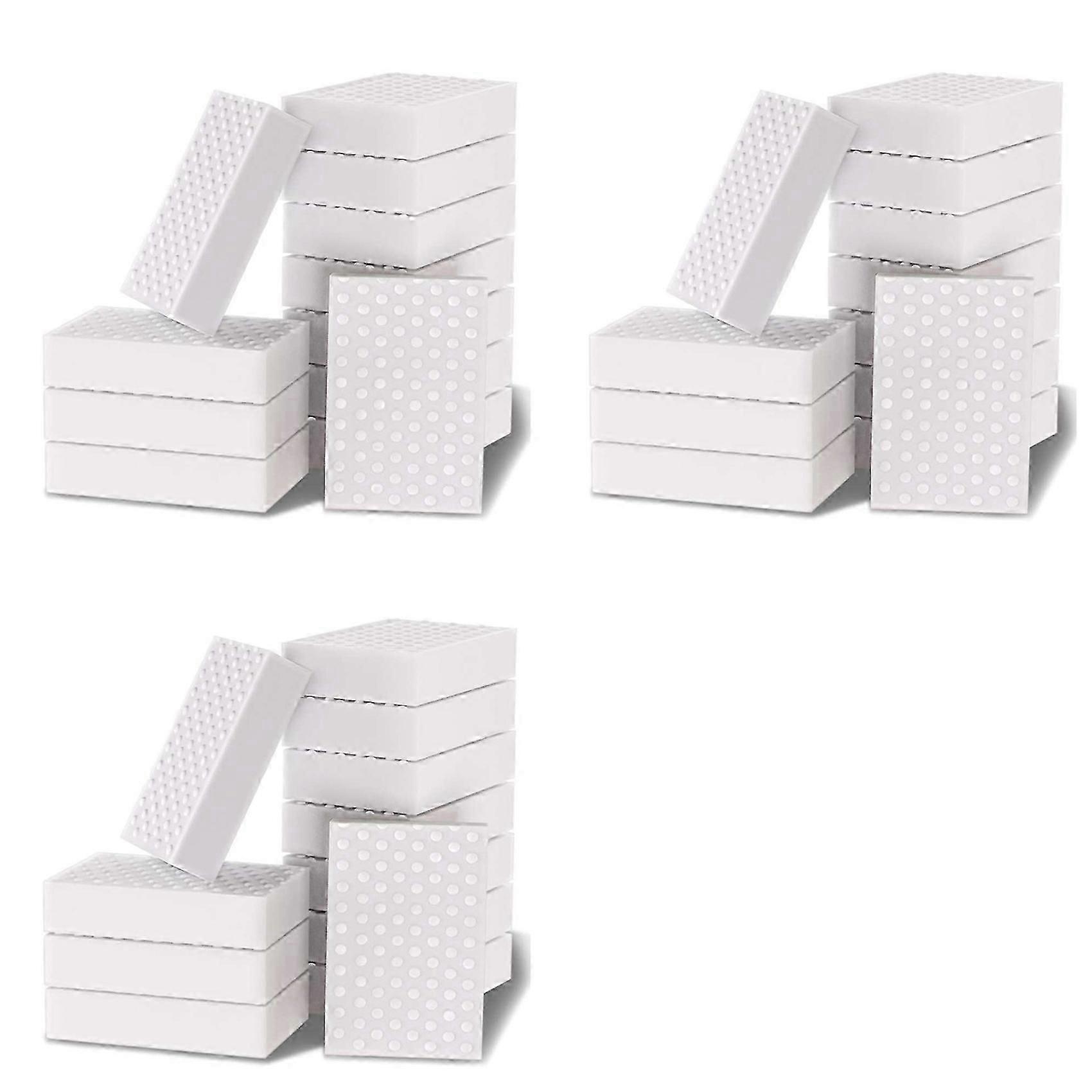 108PCs Magic Sponge High Density Compressed Cleaning Melamine Eraser Kitchen Bathroom Sofa Cleaning