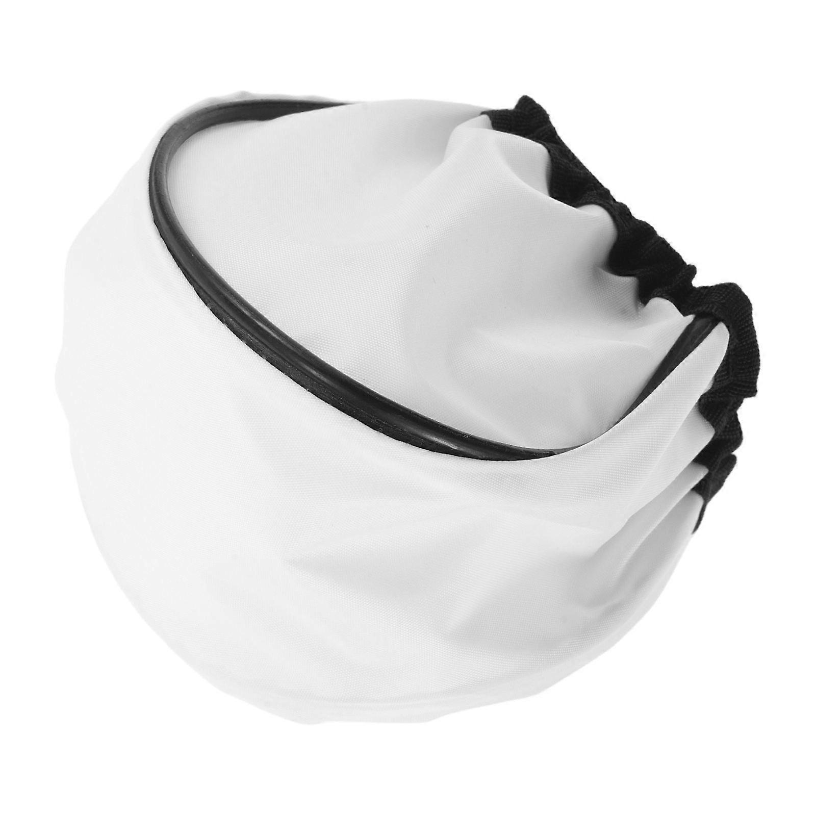 Universal Flash Diffuser Bounce Cap Cover for Camera Flash Soft Light White