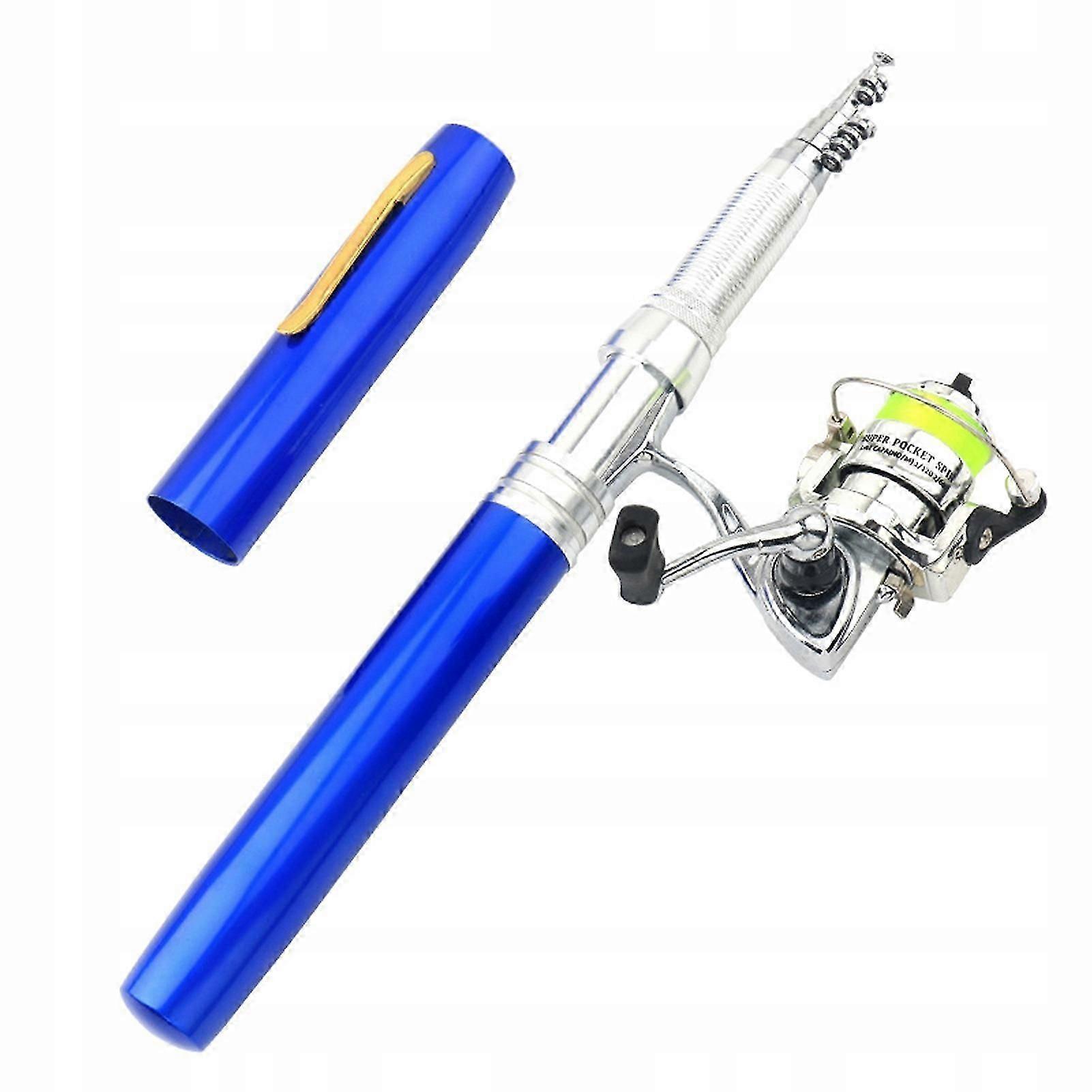 Mini Pen Angelset Schwarz 2,4m