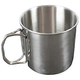 Stainless Camping Mug Outdoor Folding Cup for Storage 1 Piece