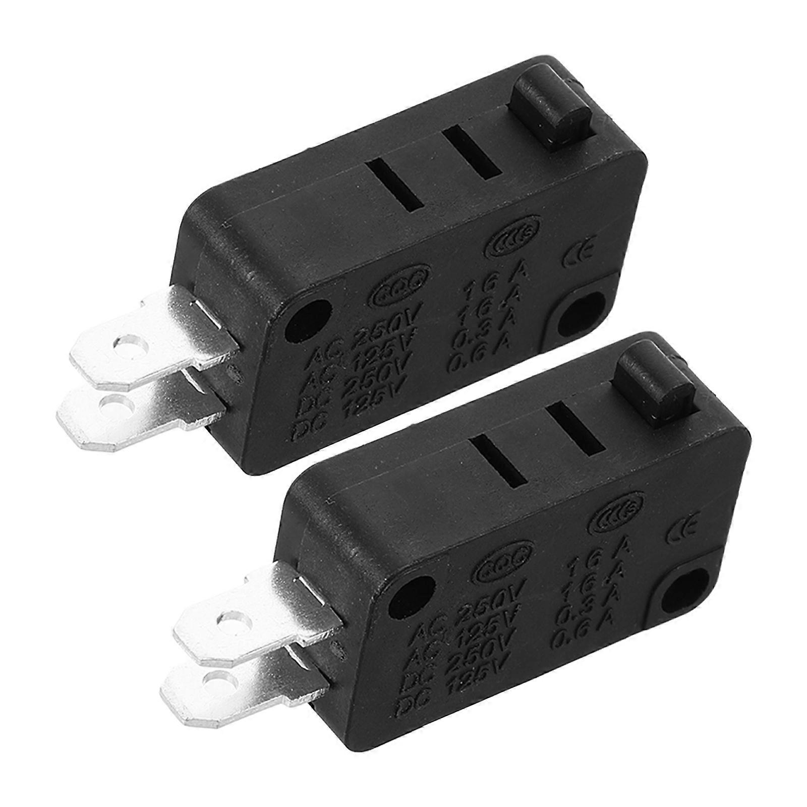 Microwave Oven Micro Switch for Door Operation Replacement 2Pcs