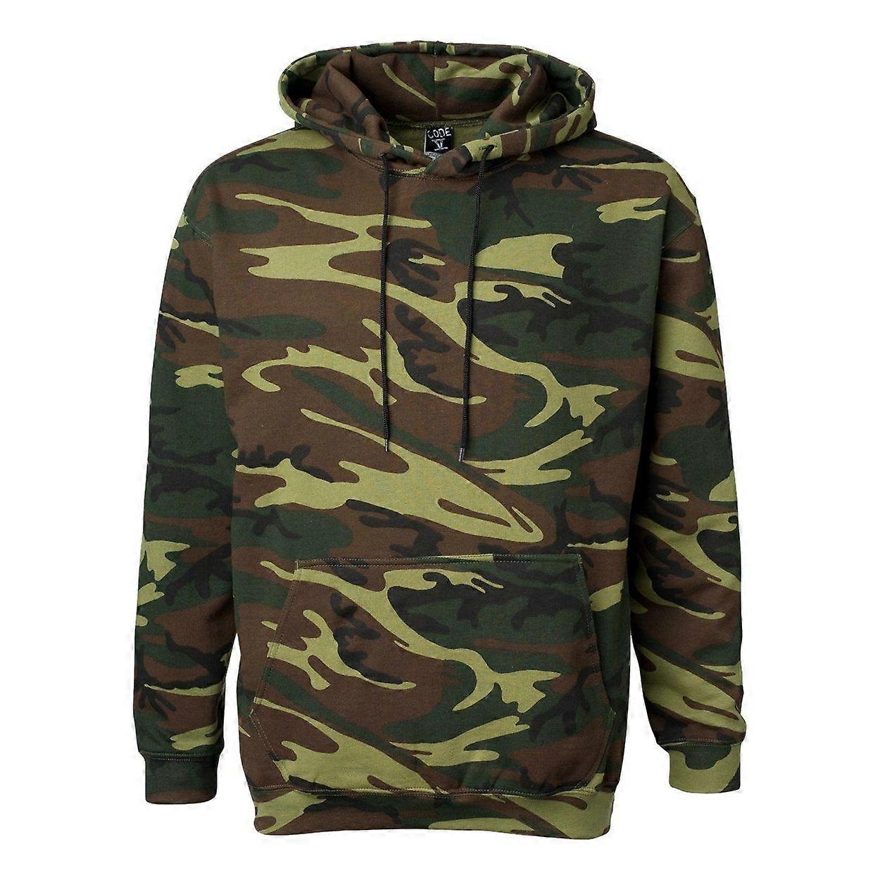 Code Five Camo Pullover Fleece Hoodie