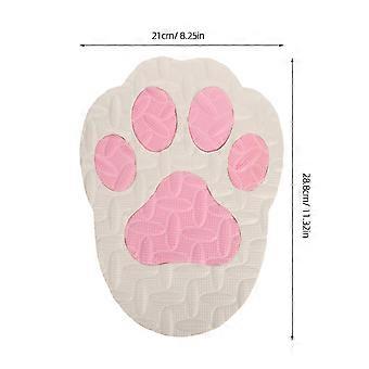 1 par de suelas de pata de fursuit: suelas de zapatos de disfraz de animal de bricolaje - almohadillas impermeables para zapatos de fursuit - accesorios de calzado peludo antideslizantes