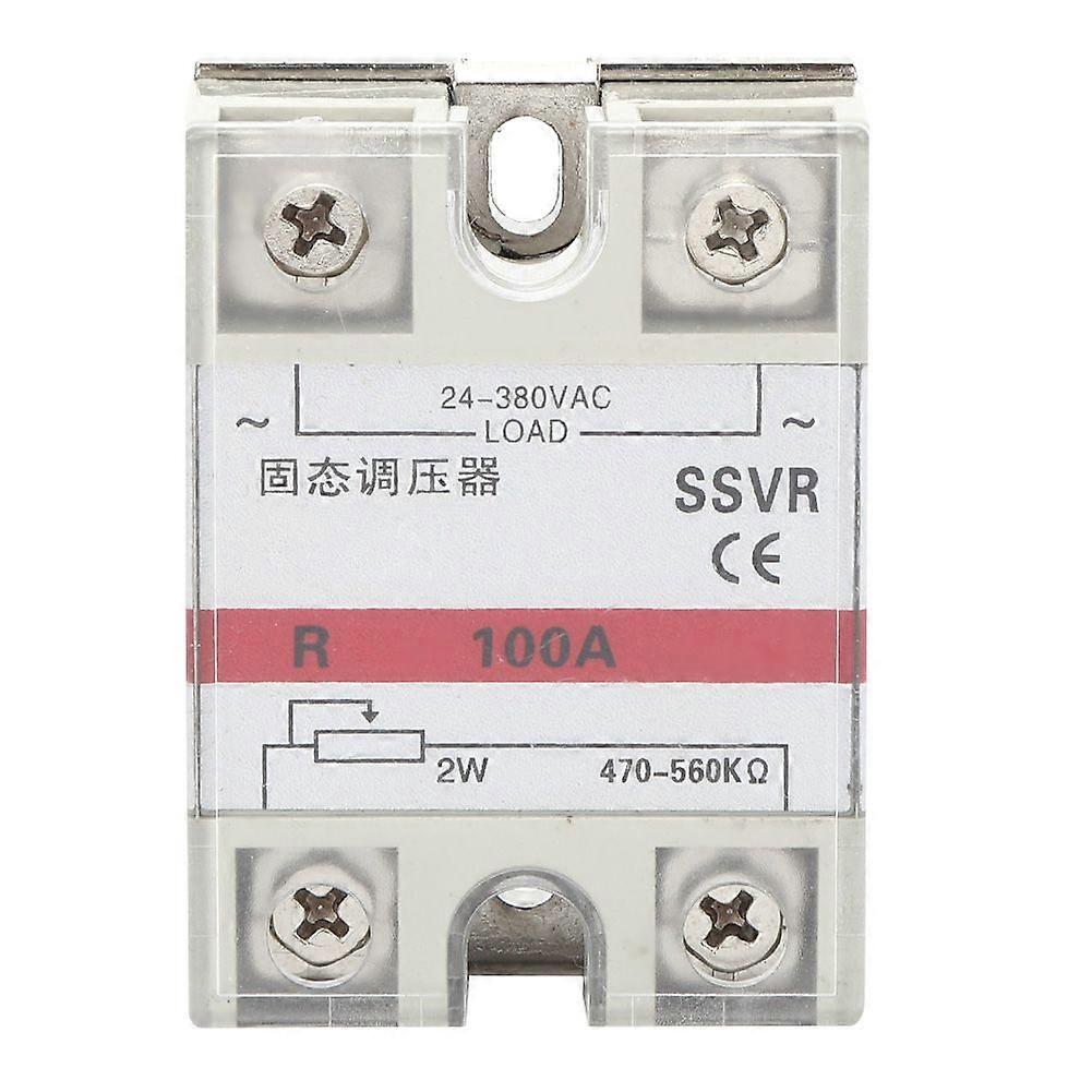Solid-State Voltage Regulator Single Phase Relay Module Low Frequency SSVR-100 VA