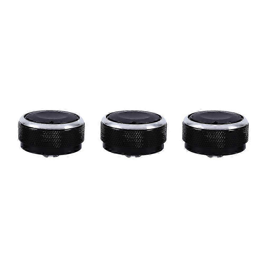 Set Heater Knobs A/C Switch Buttons Control Cover compatible with Mazda 04-09 M3