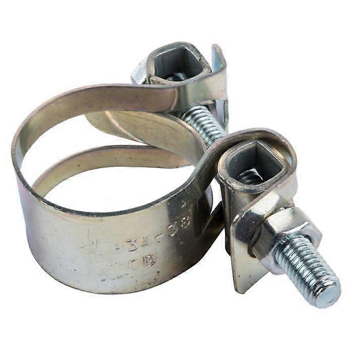 Clamp Med Dty 118-126mm - 2 Pack