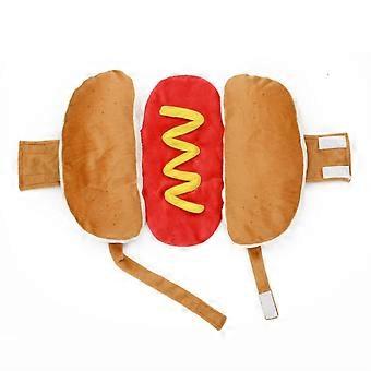Hot Dog Pet Costume Hot Dog Pet Dog Clothing Halloween Costumes Durable For Dogs