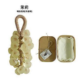 Amz Jasmine Gem Grape Seifen-Geschenkset (im Beutel) – Reinigt den Körper sanft und hinterlässt ein sauberes, glattes und nicht fettendes Hautgefühl mit einem einzigartigen, frischen Duft.